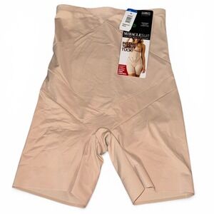Miraclesuit Thigh Slimmer Women XL Nude Instant Tummy Tuck Extra Firm 2419 NWT